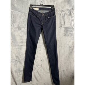 Imogene + Willie Lucy Dark Wash Skinny Jeans Handmade USA Size 23R‎